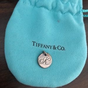 Tiffany & Co Pendant Alphabet K Initial